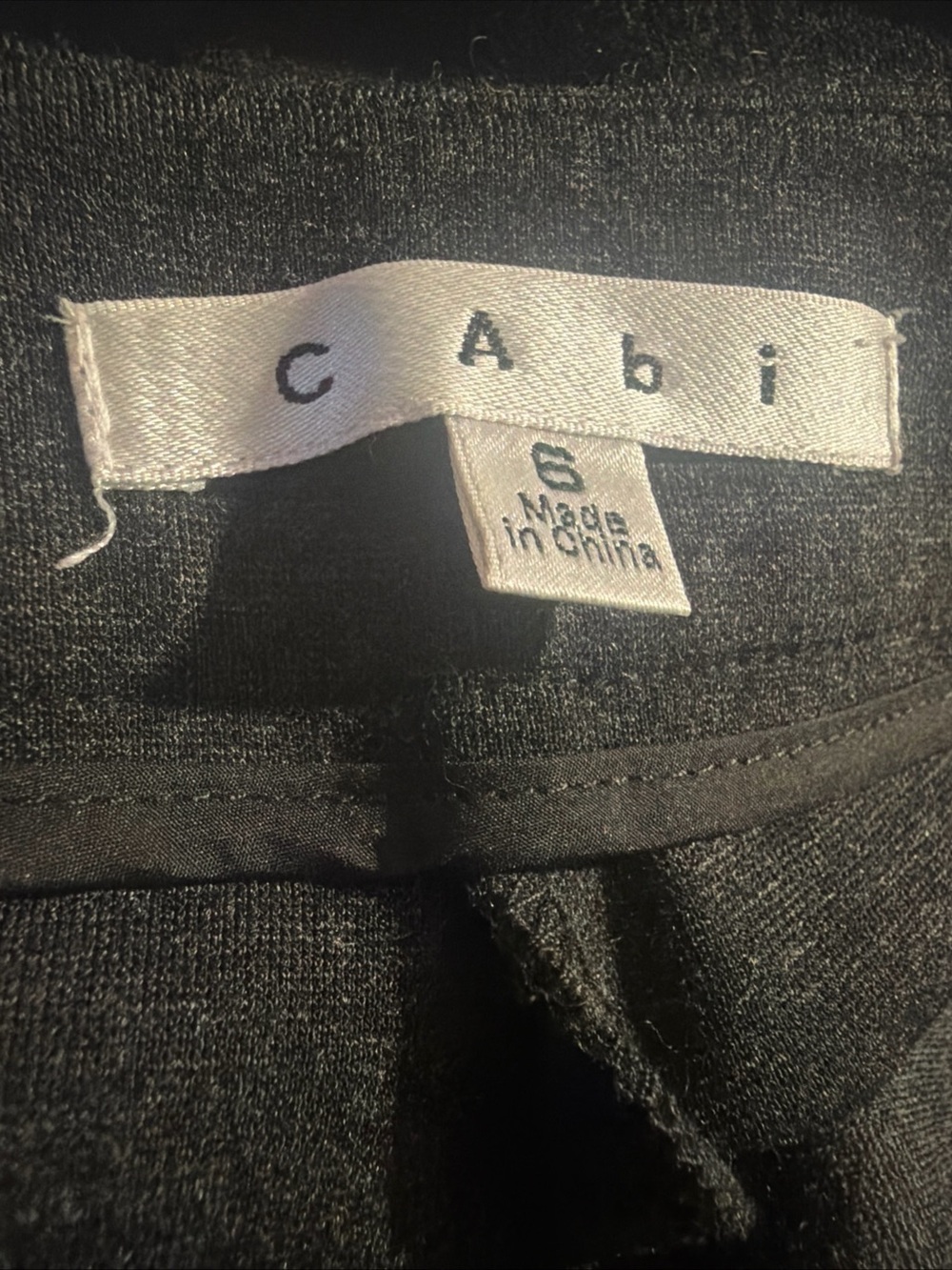 CABI Audrey Charcoal Gray Skinny Ponte Pants #967 Size 6 Stretch Side Zip #967 - Picture 5 of 6